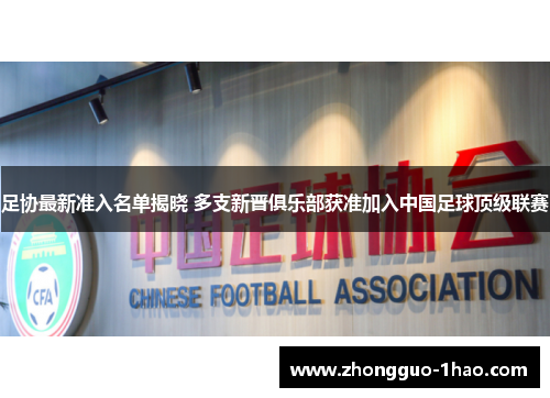 足协最新准入名单揭晓 多支新晋俱乐部获准加入中国足球顶级联赛